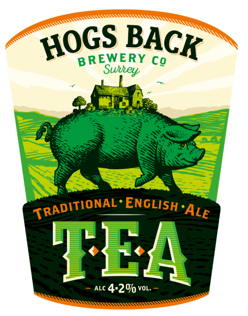 Hogs Back label